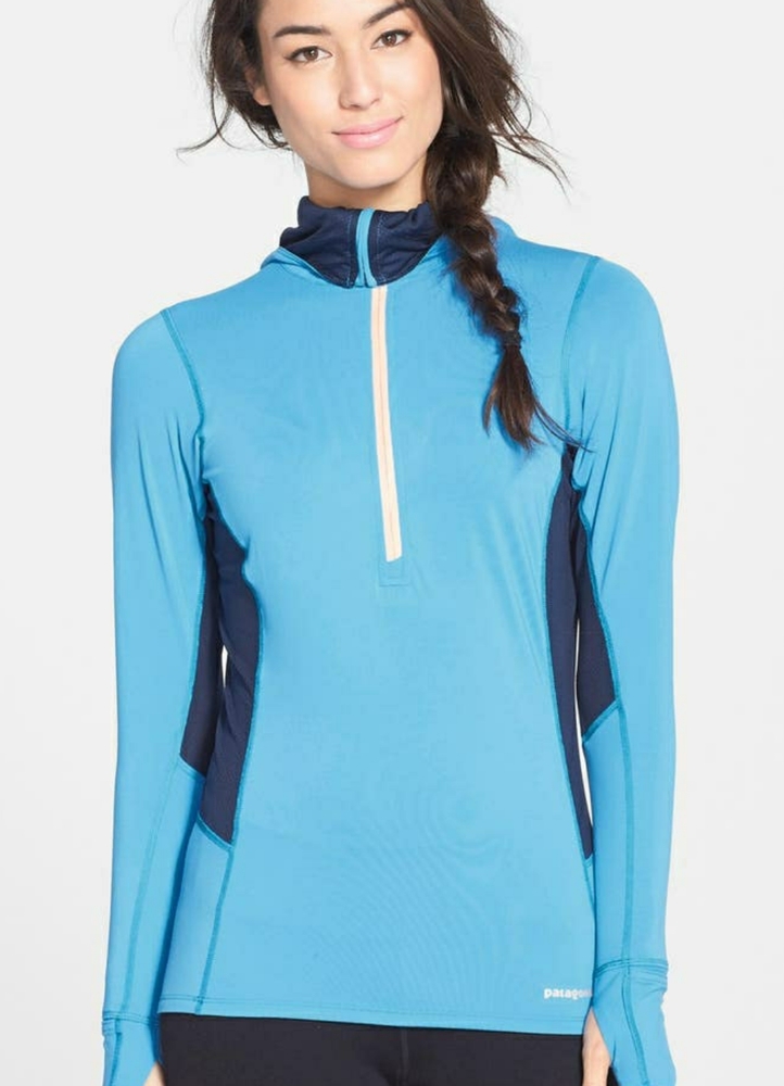 Patagonia All Weather' Half-Zip Hoodie Sz S